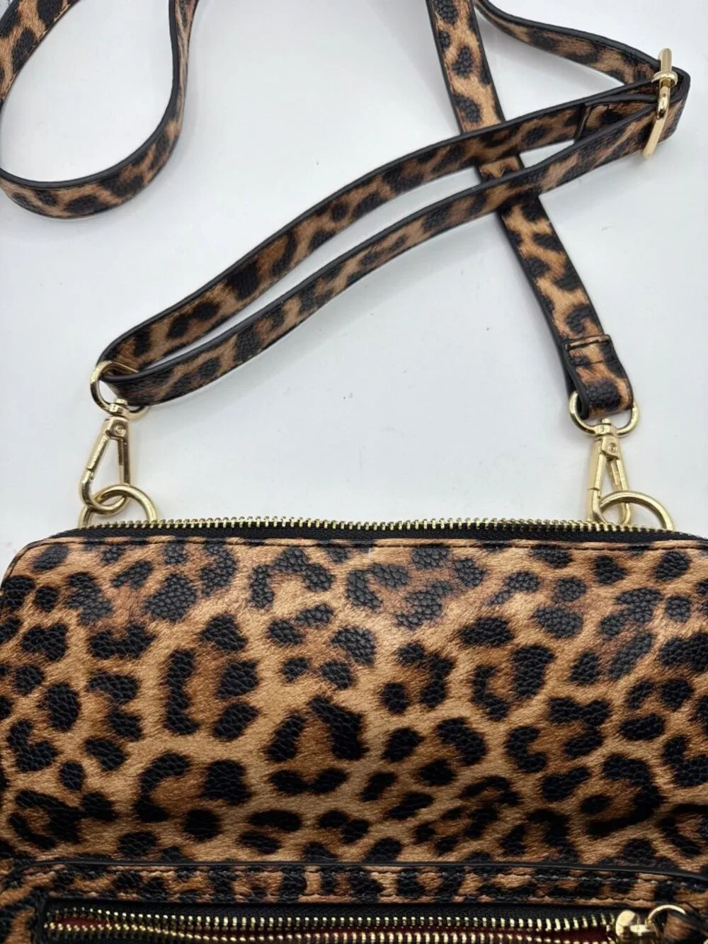 Lit Crossbody Leopard Print Purse With LED Light By PurseN